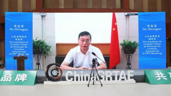 山東省貿(mào)促會副會長賀忠軍