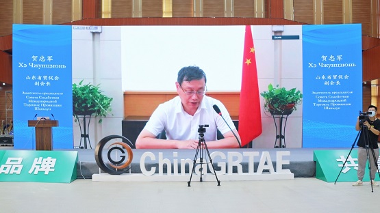 　山東省貿促會副會長賀忠軍