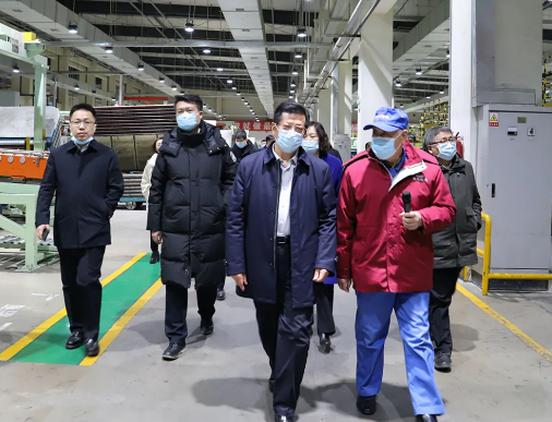 兩省政府副秘書長共同調(diào)研浪馬輪胎