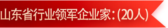 我省橡膠行業(yè)入選行業(yè)領(lǐng)軍企業(yè)家的有