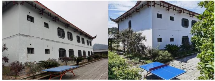 「為愛(ài)上色」項(xiàng)目為官橋南洋書(shū)院涂刷前后對(duì)比