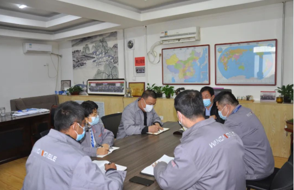 “疫情要防住，發(fā)展要安全”萬(wàn)達(dá)電纜公司組織召開(kāi)疫情防控專(zhuān)題會(huì)