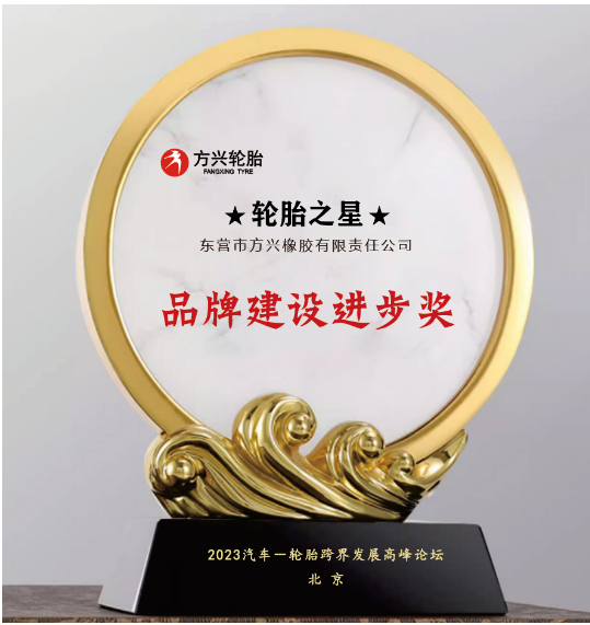 方興橡膠榮獲“品牌建設(shè)進(jìn)步獎”，以卓越品質(zhì)鑄就輝煌品牌
